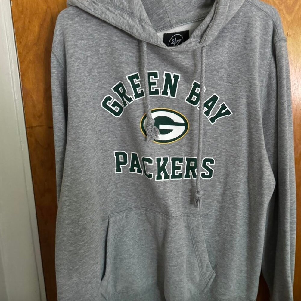 TJ MAXX grey green bay packers sweatshirts